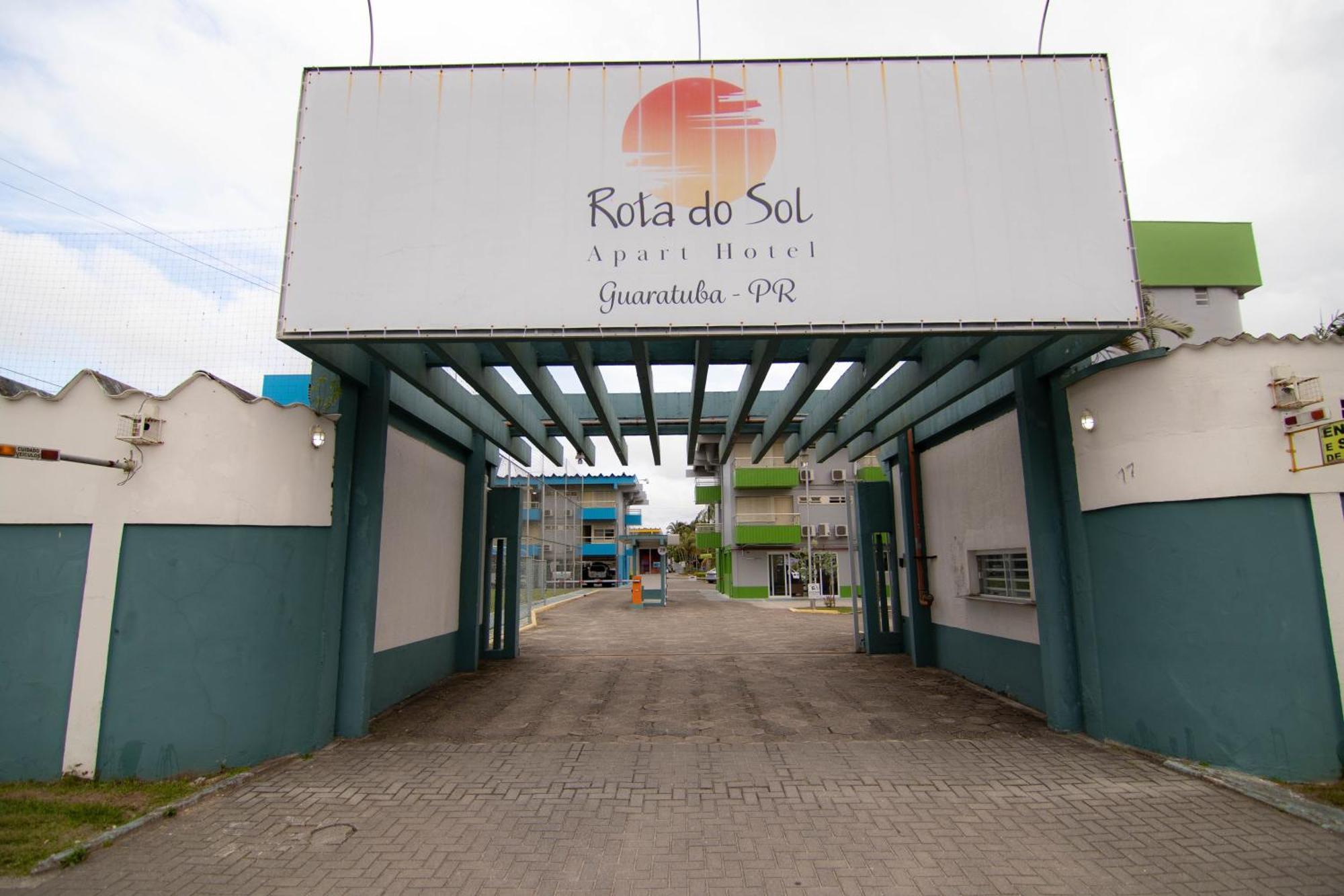 Rota Do Sol Apart Hotel Guaratuba Exterior foto